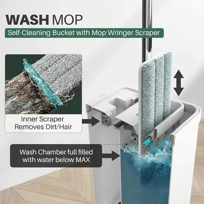 Cleans Without Leaving Stains